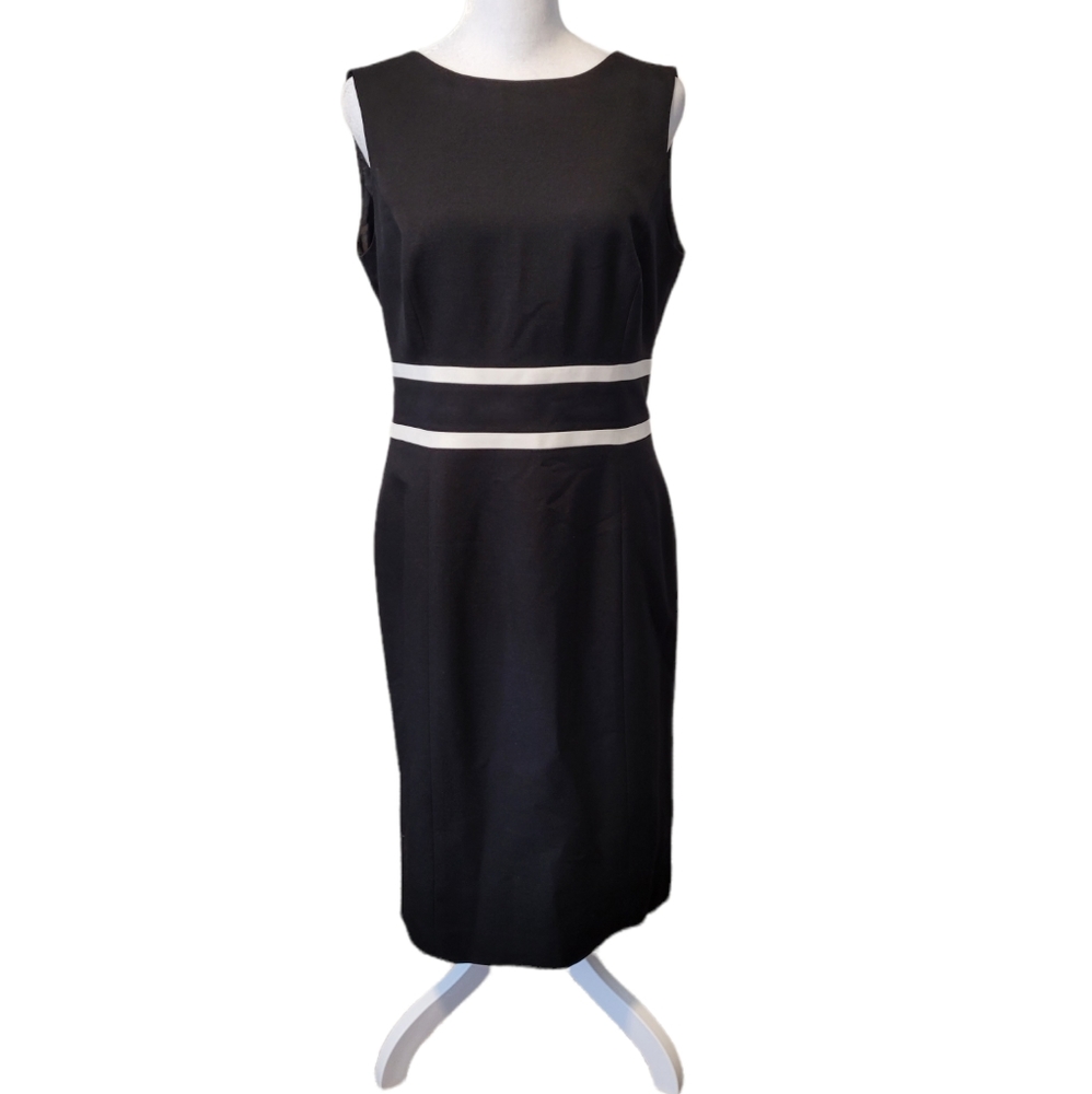 Women's Black Label by Evan Picone Black Dress